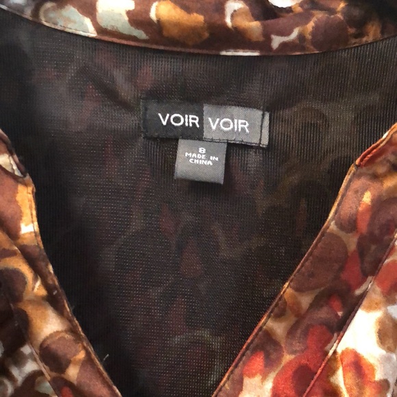 Voir Voir Womens belted, short sleeve dress. - Picture 7 of 12